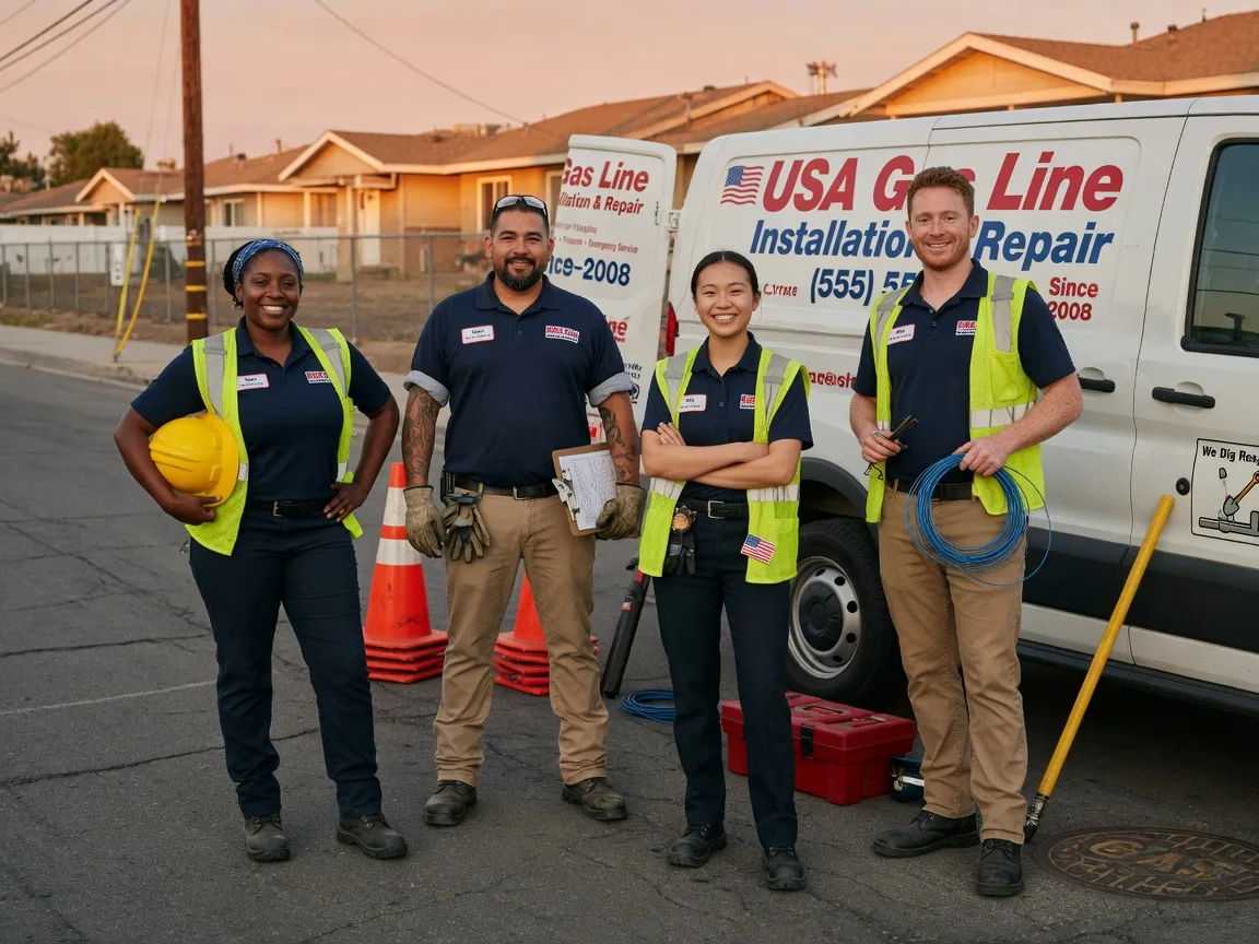 Gas Line Installation company in Artemas, PA
